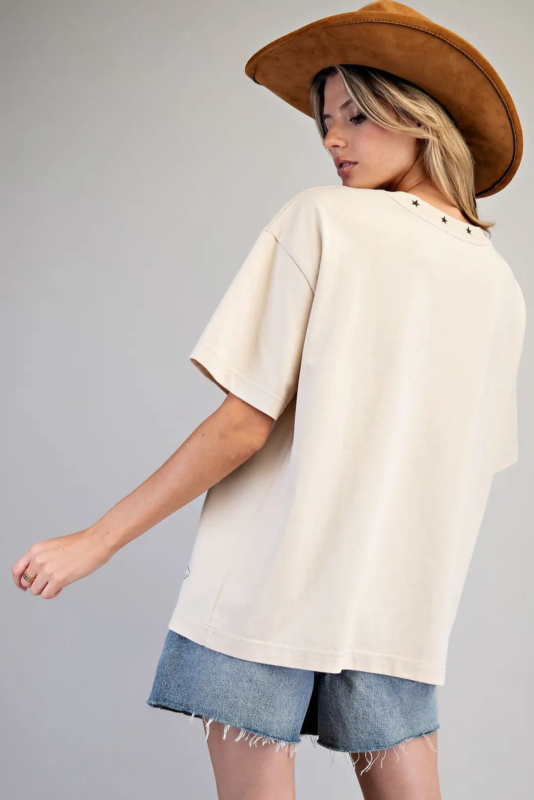 Western Whimsy Oversized Top By Eesome