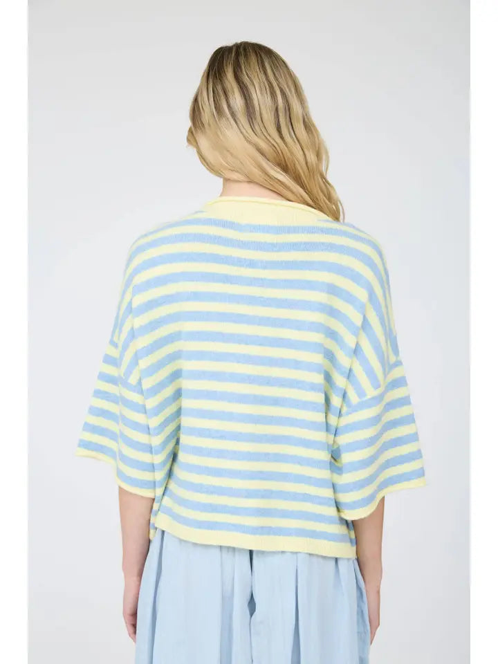 Sweet Sorbet Stripe Cardigan By J.O.A