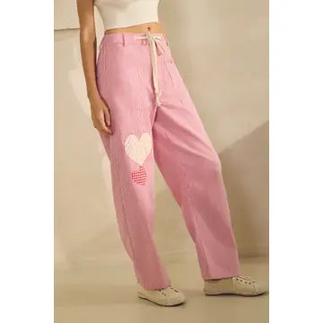 The Love Bug Stripe Pants By Oddi