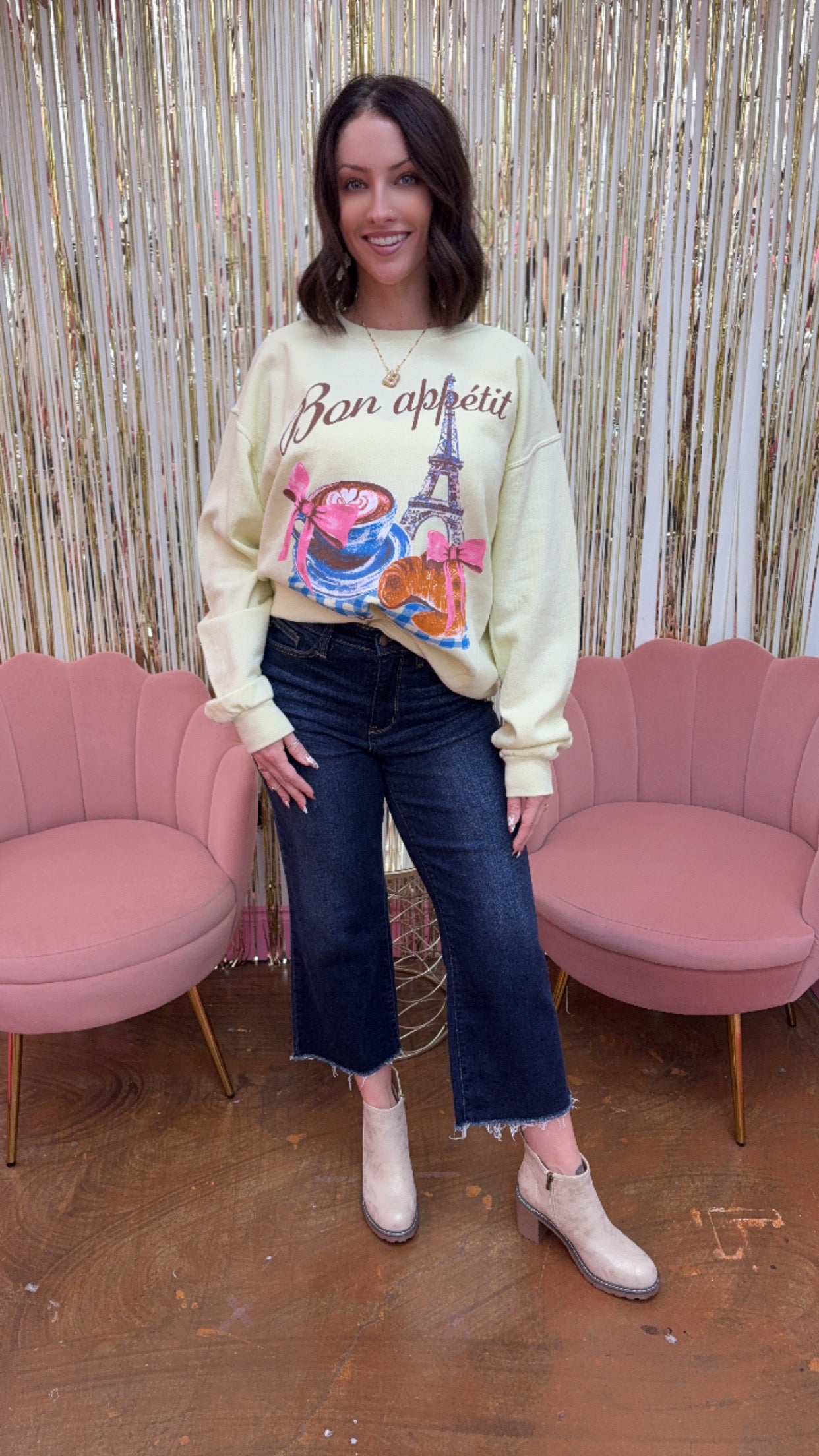 Bon Appetit Paris Sweatshirt