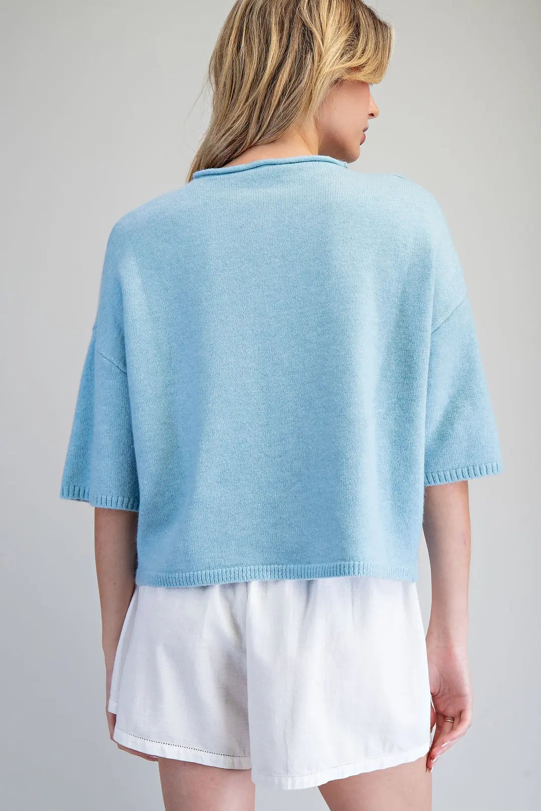 Blue Skies Knit Cardigan By Eesome