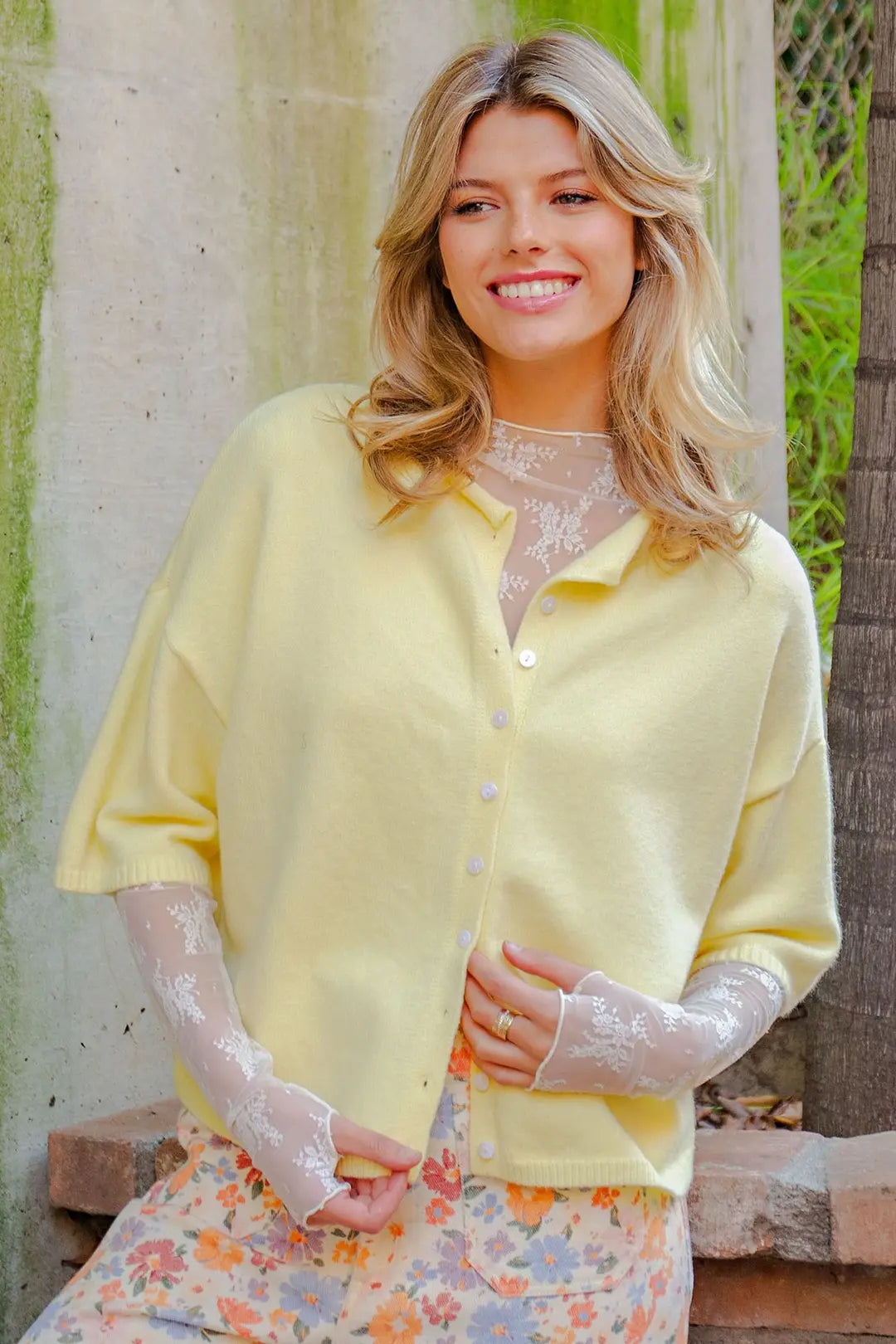 Buttercup Breeze Cardigan By Eesome