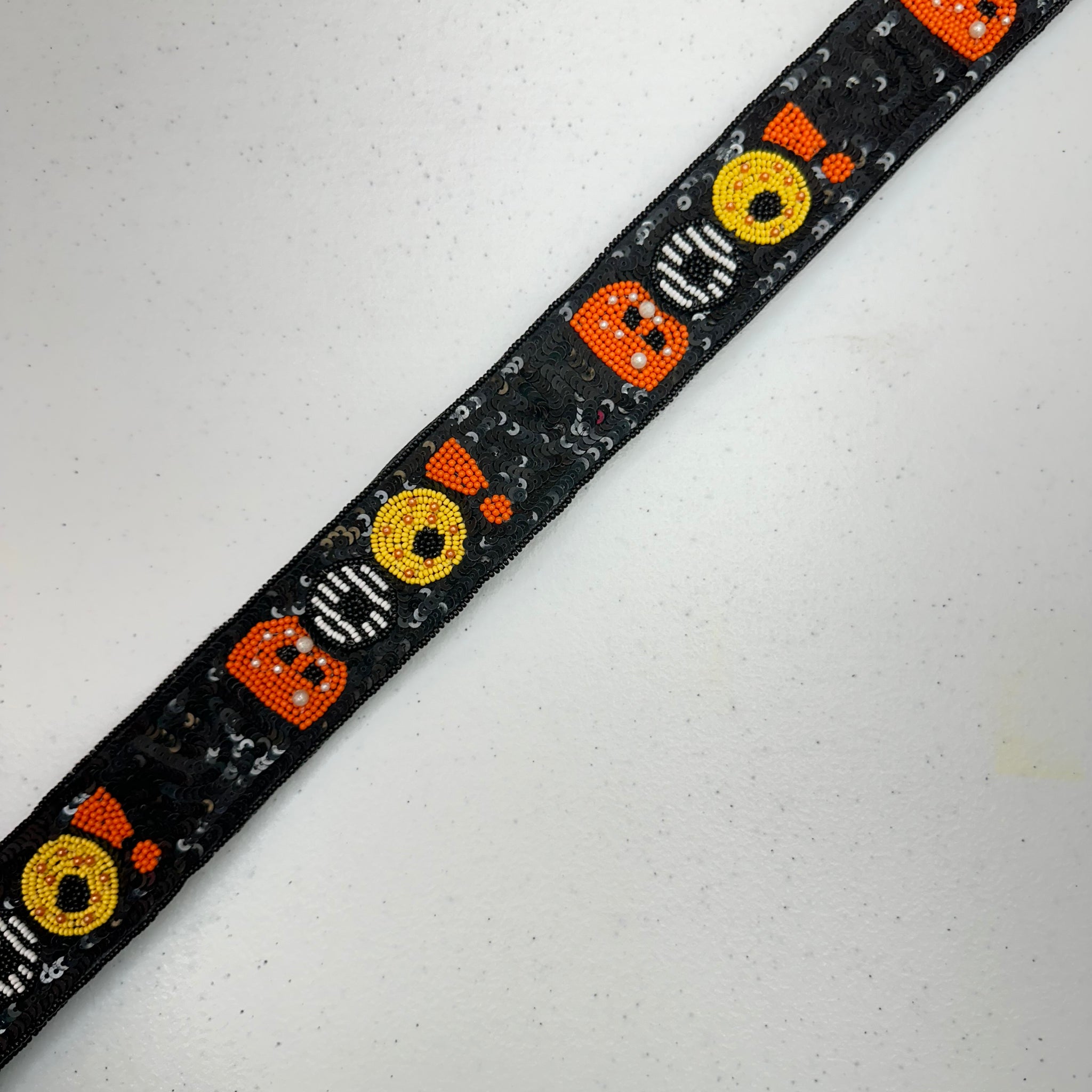 Boo Halloween purse strap