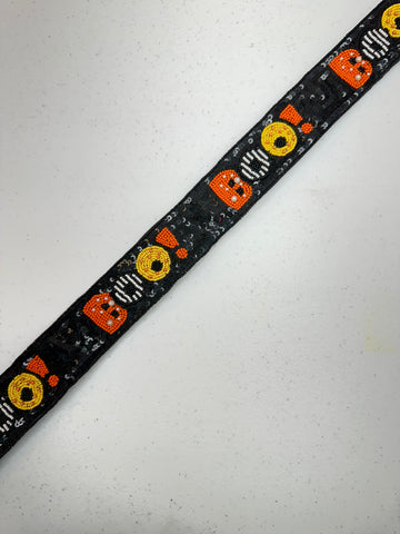 Boo Halloween purse strap