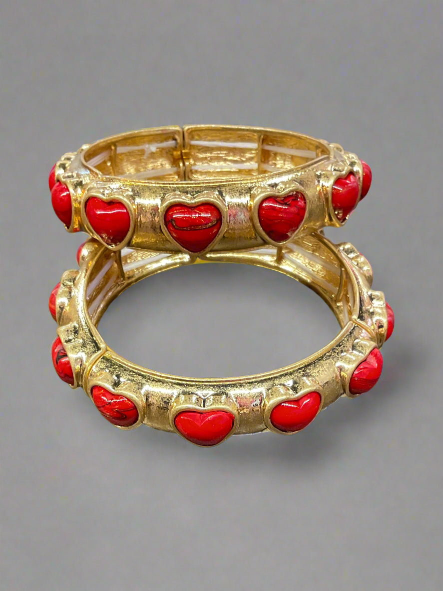 Heart Chunky Bracelet