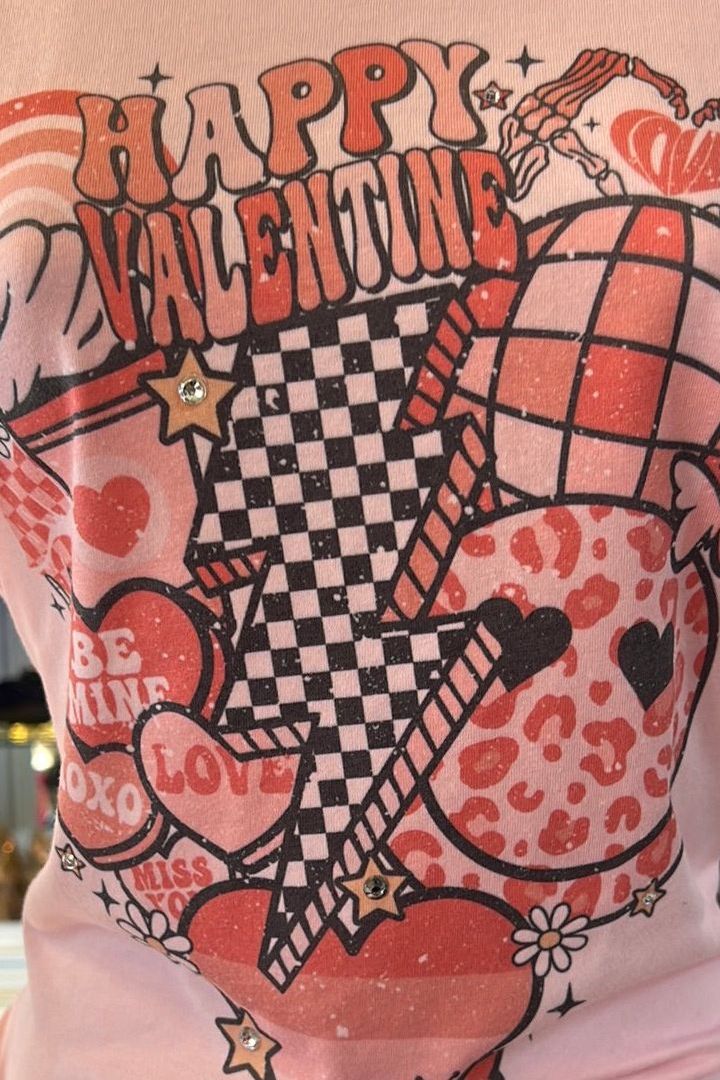 Retro Valentine Graphic Tee
