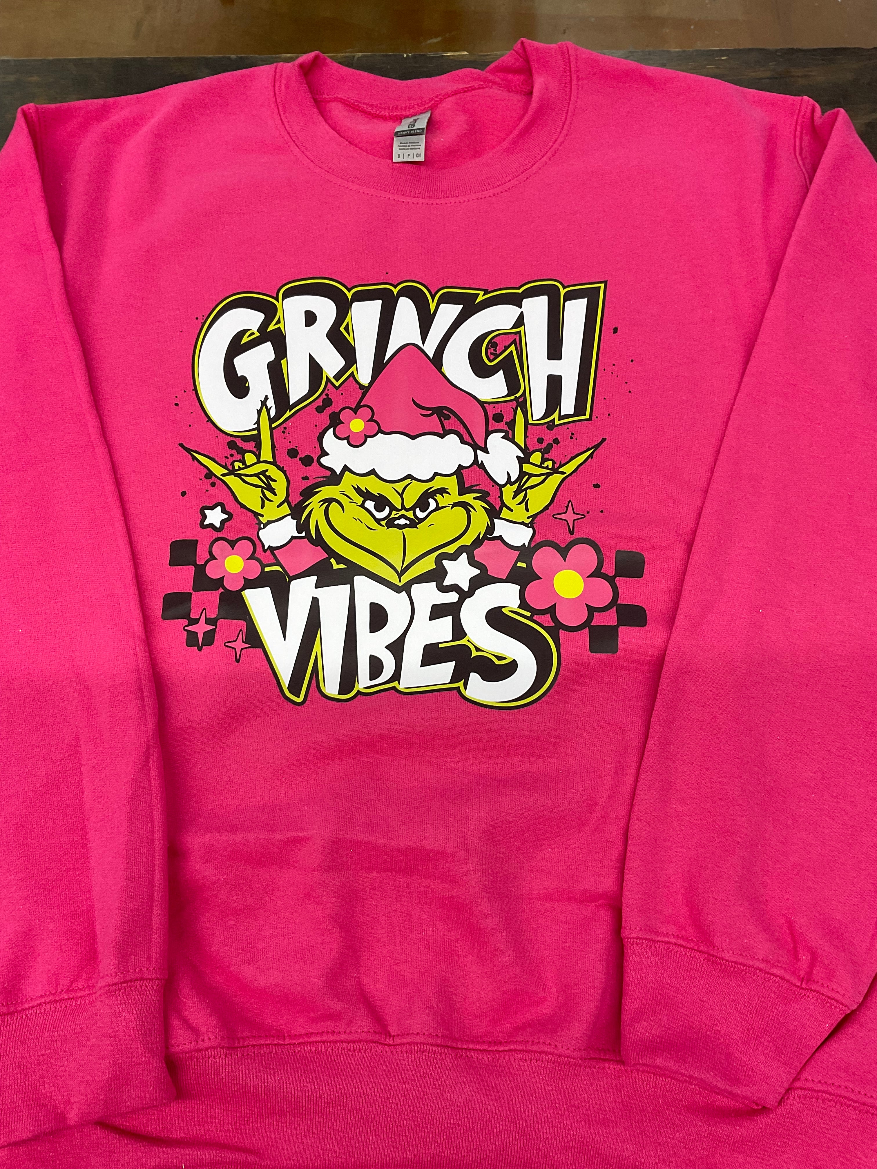 Grinch Vibes sweatshirt