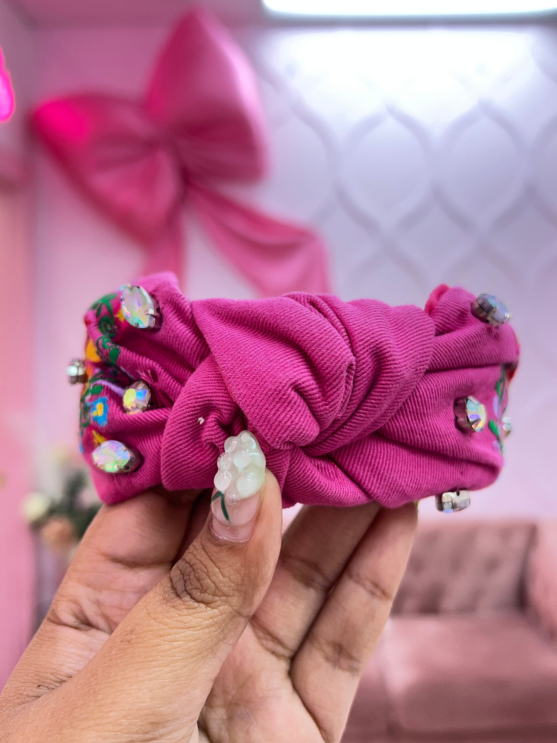 Fiesta Embroidery Headband