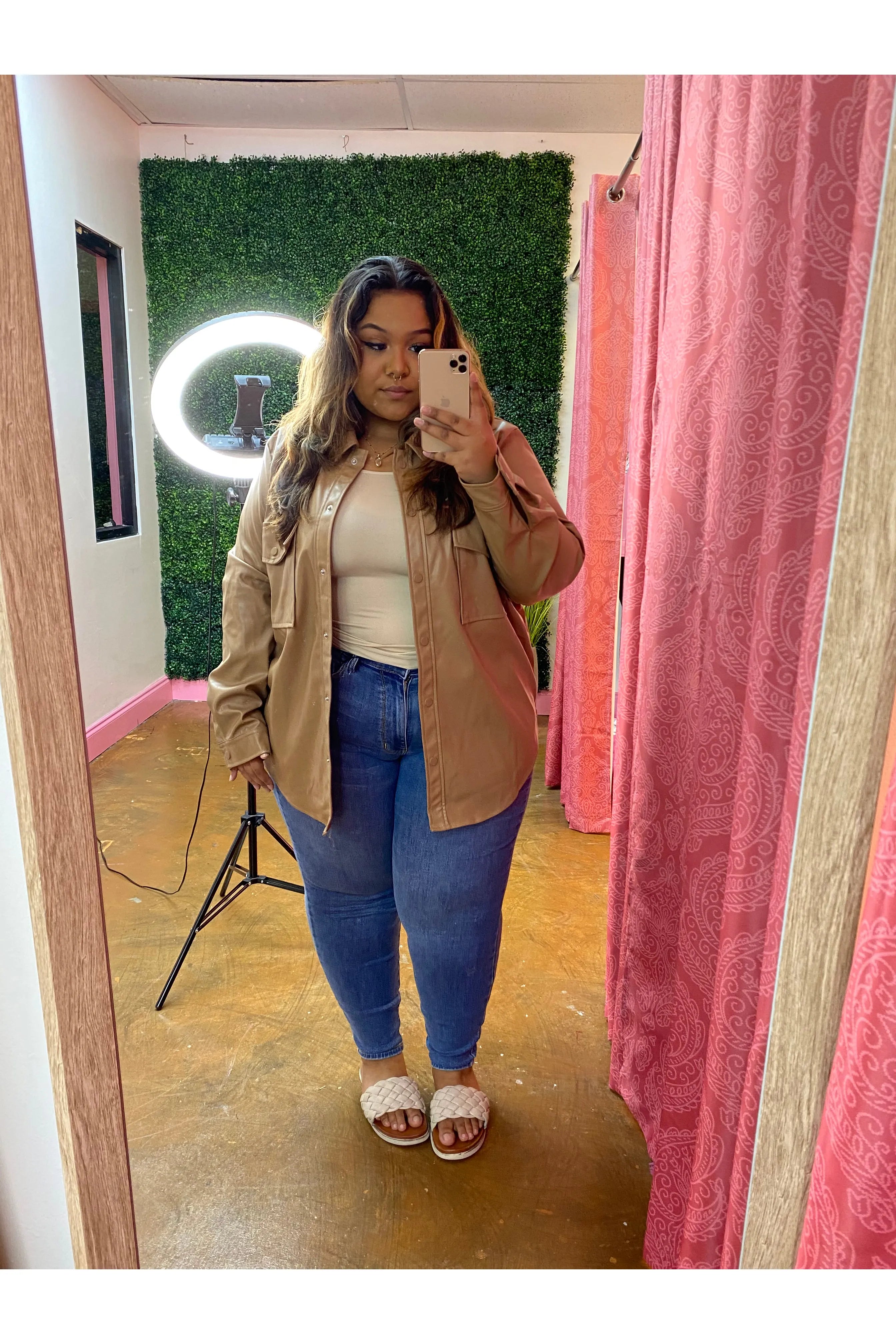 Nude Blazer Curvy