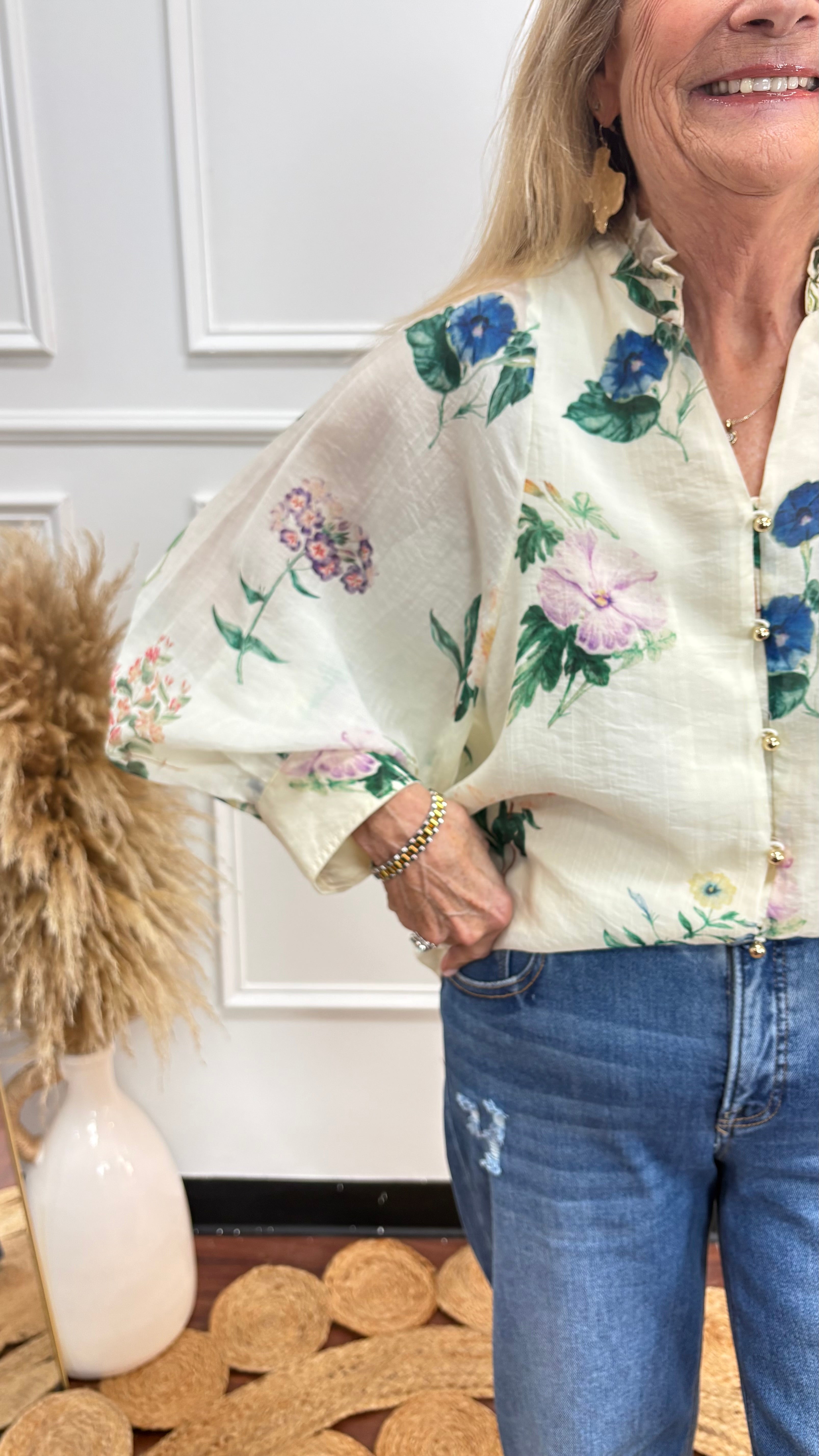 Secret Garden Soft Bloom Top By Entro