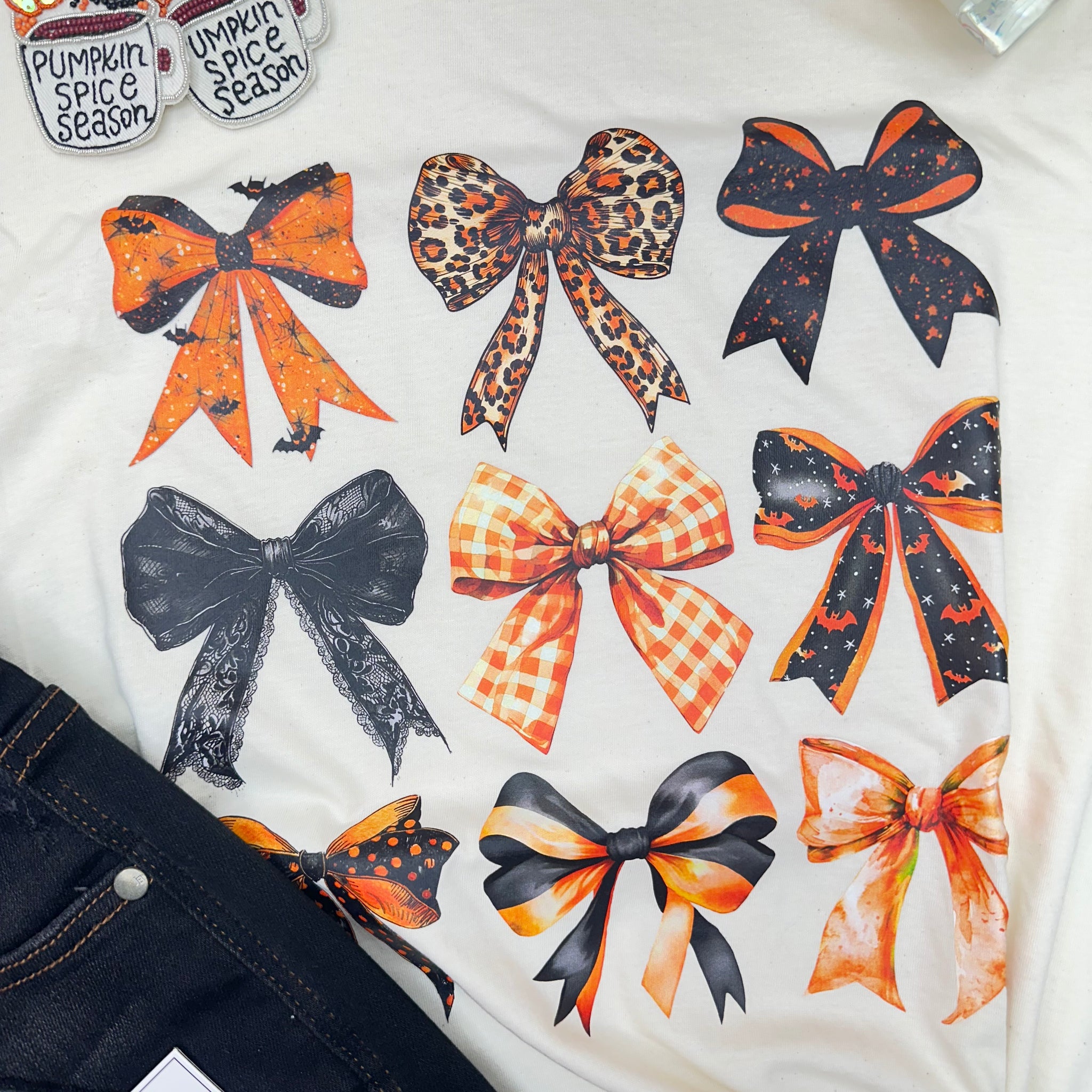 Halloween Bows Graphic Tee