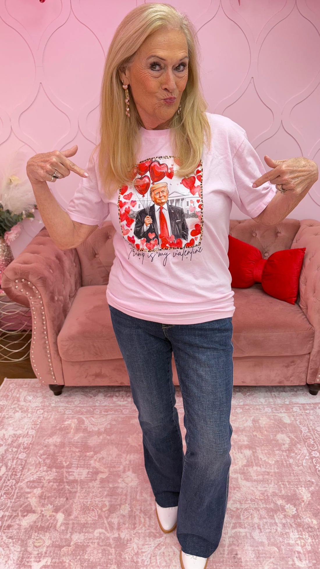 Trump Valentine Graphic Tee