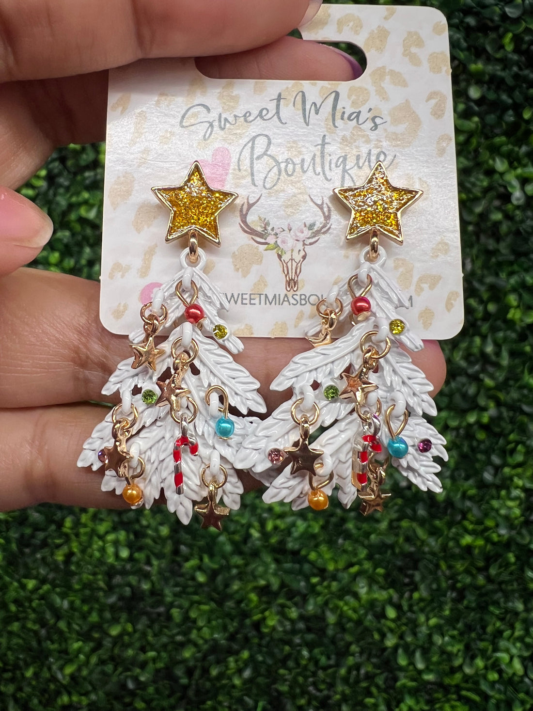 Christmas Tree Earrings