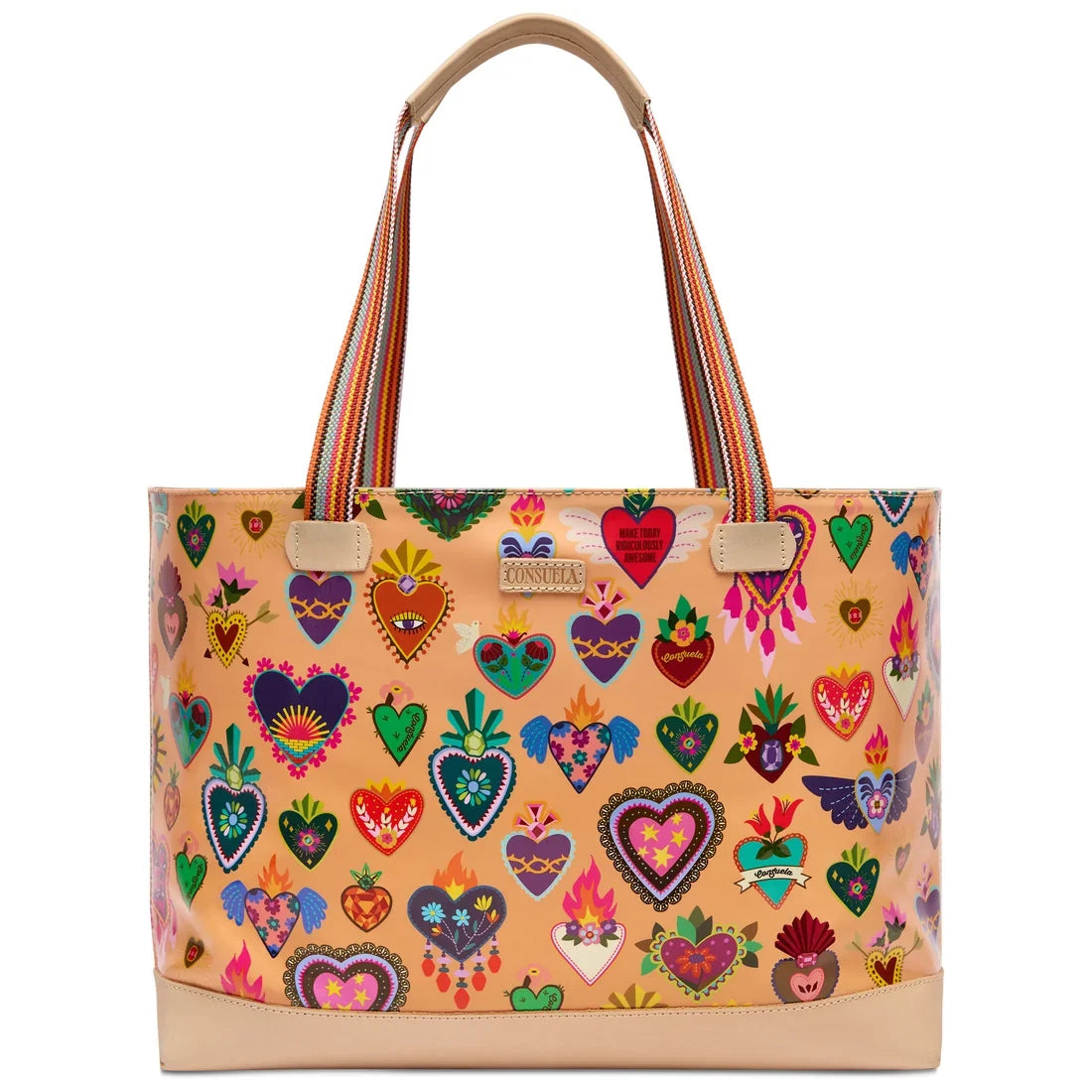 Peach Big Breezy Tote