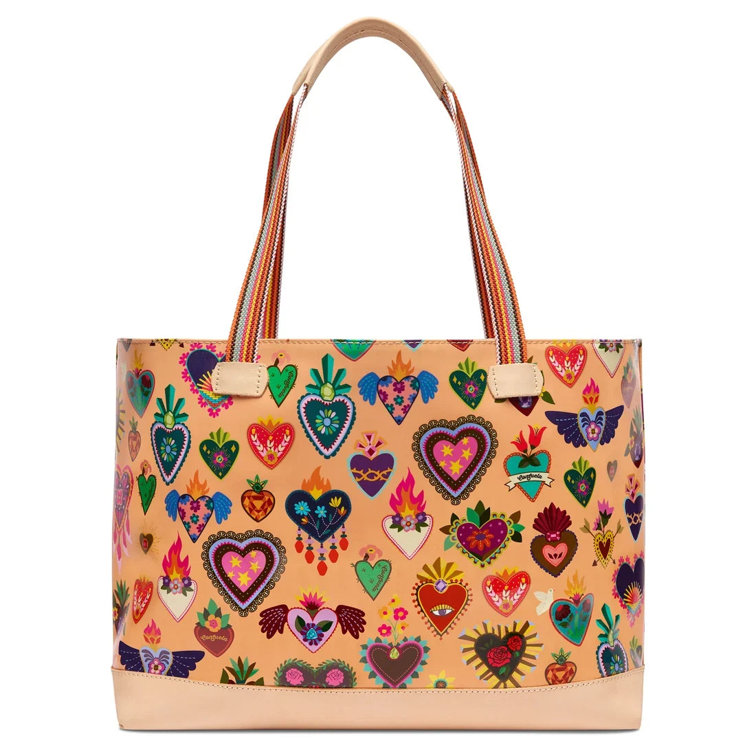 Peach Big Breezy Tote