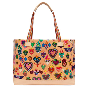Peach Big Breezy Tote