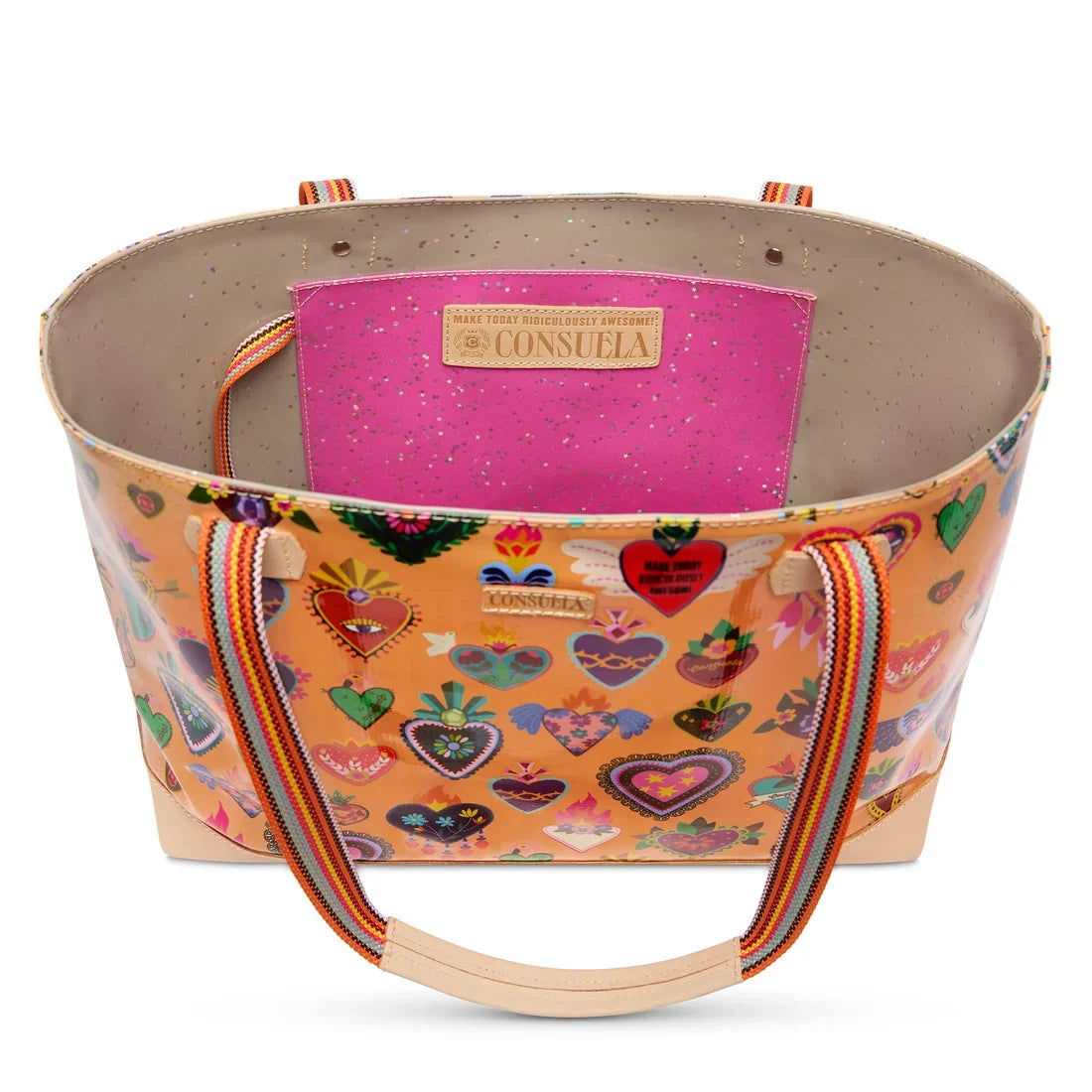 Peach Big Breezy Tote