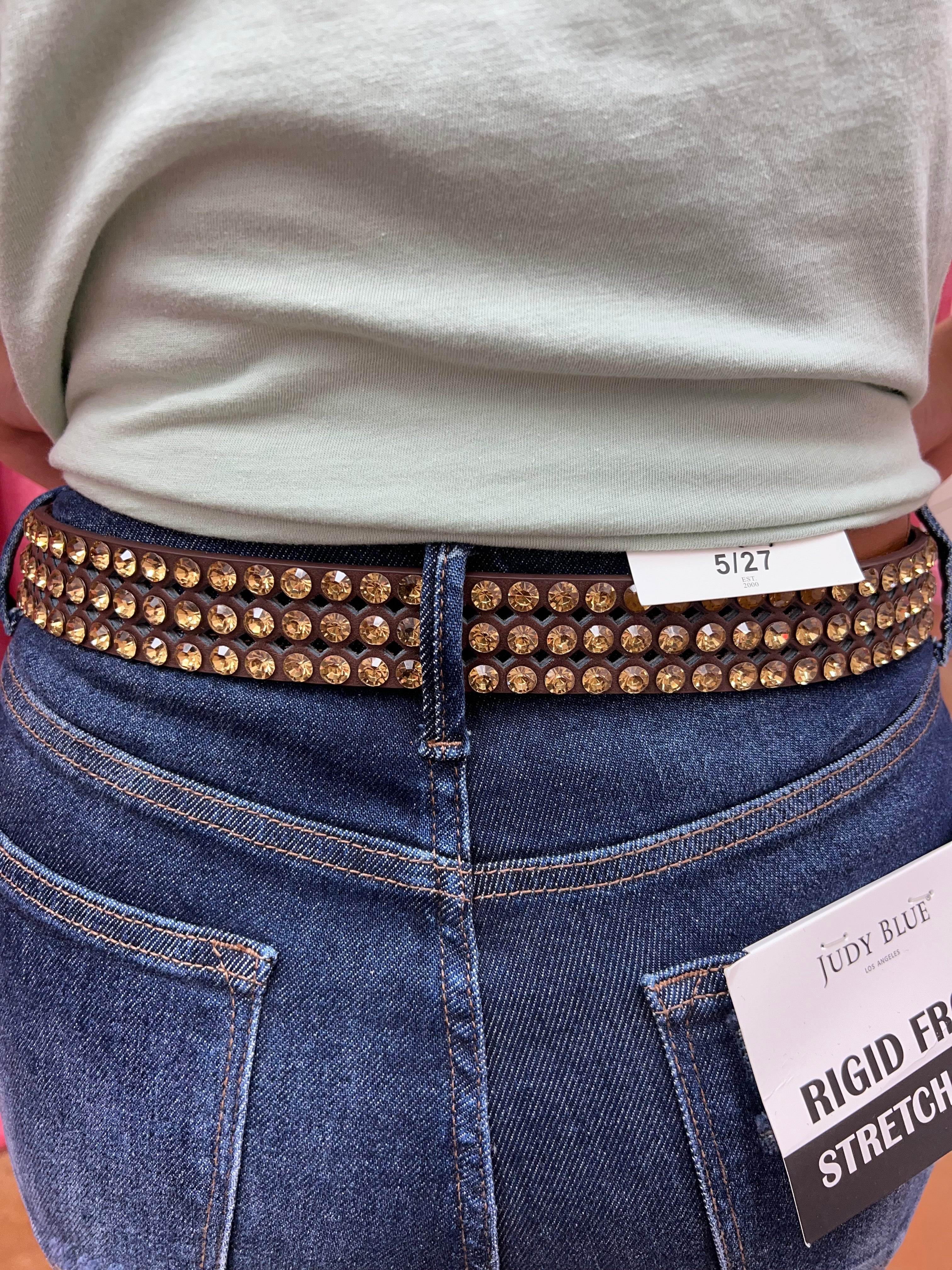 Rhinestone Belt