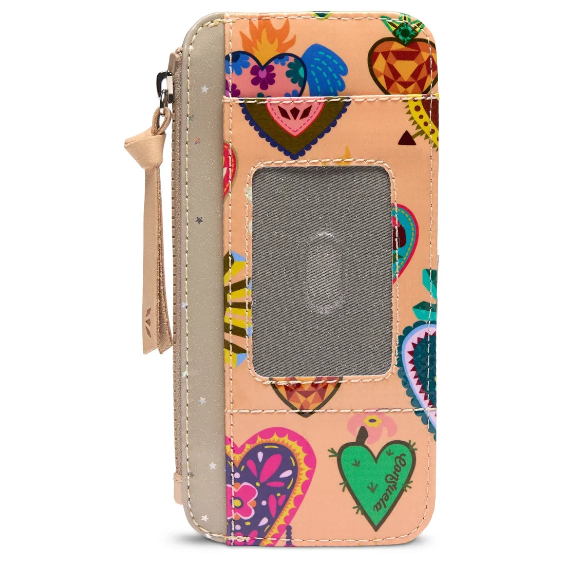 Consuela Peach Card Organizer