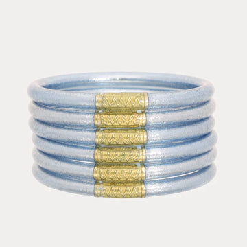 BuDhaGirl Celeste All Weather Bangles® (AWB®) - Set of 6