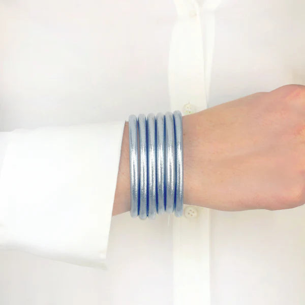 BuDhaGirl Celeste All Weather Bangles® (AWB®) - Set of 6