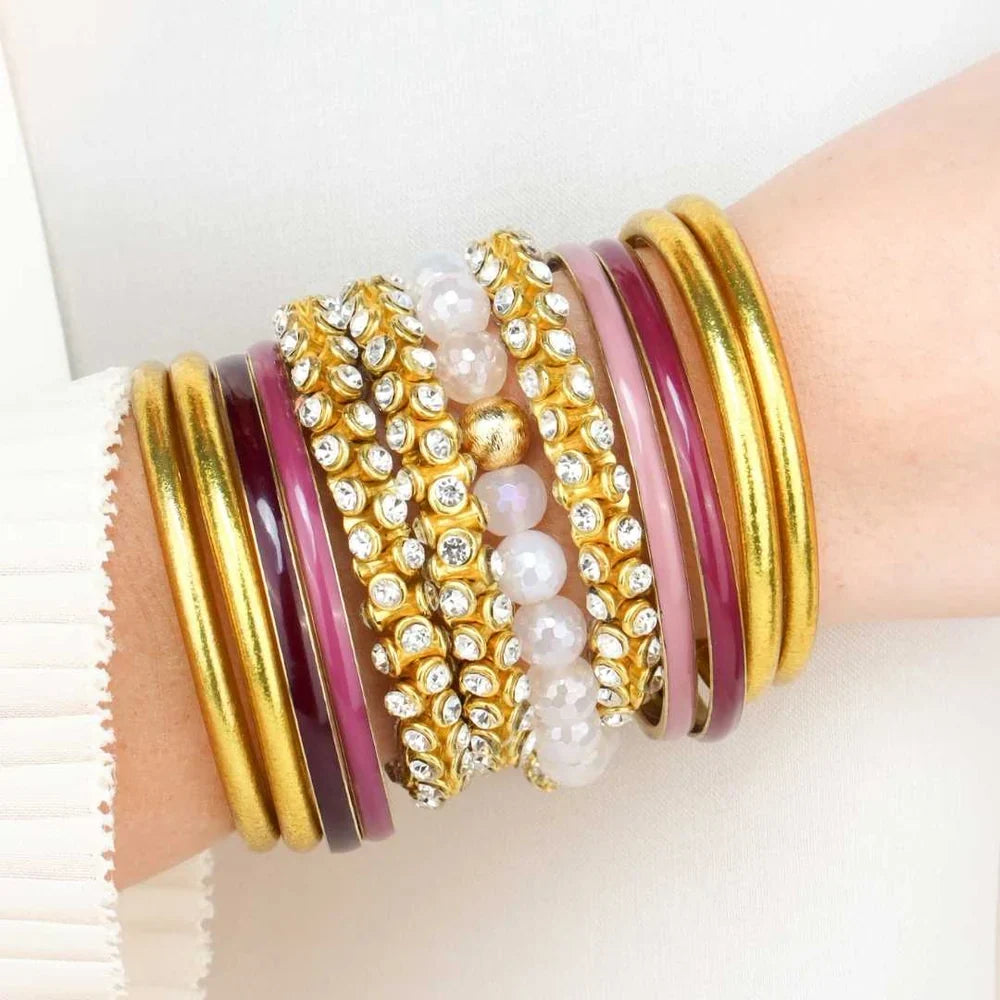 BuDhaGirl Crystal Wrap Bracelet