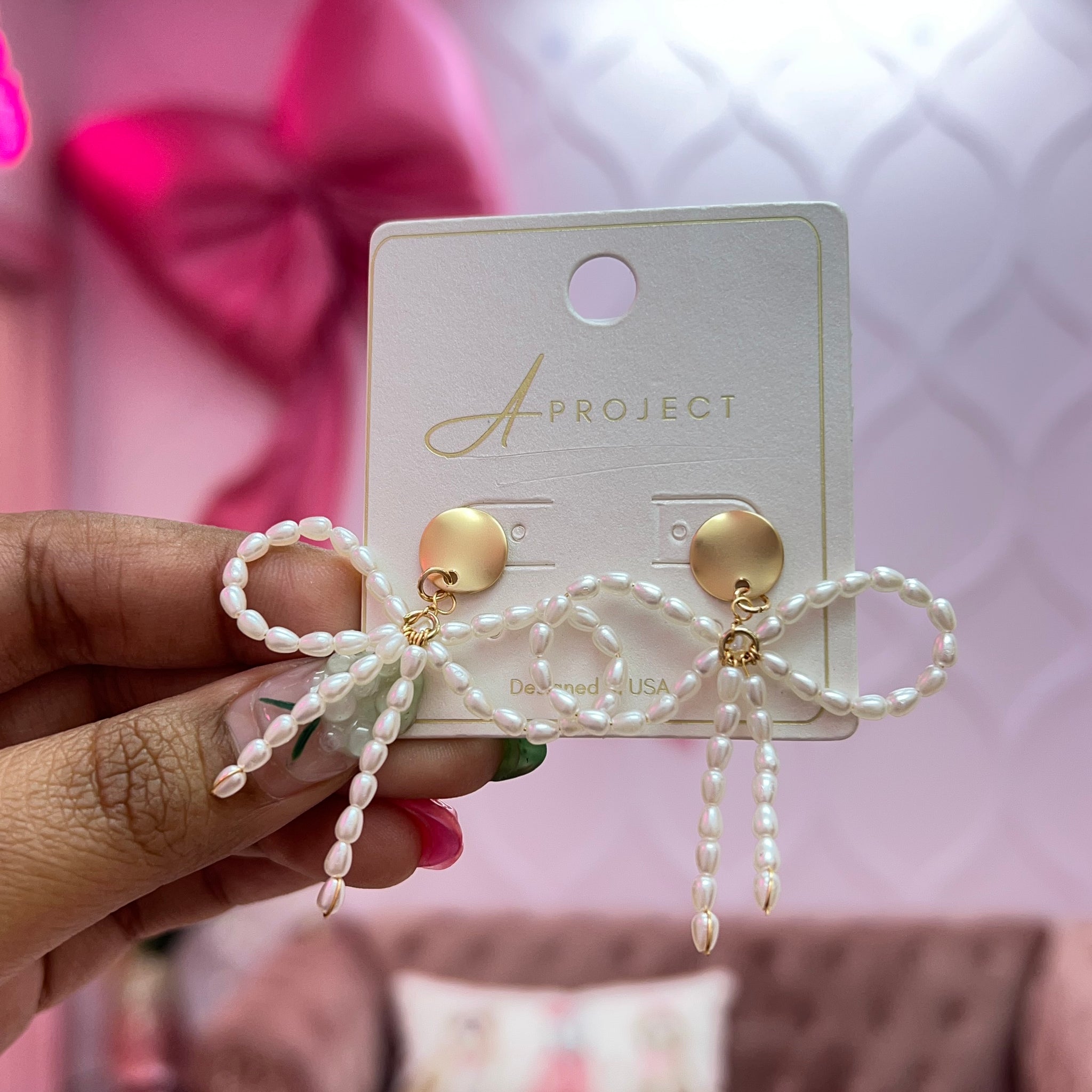 Bow Earrings -A Collection-