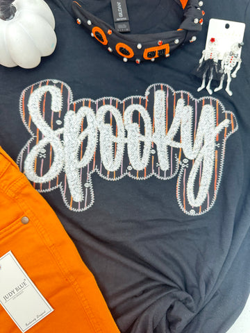 Spooky Fall Halloween Short Sleeve