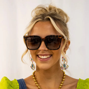 Dax Sunglasses Dani Brown Cheetah