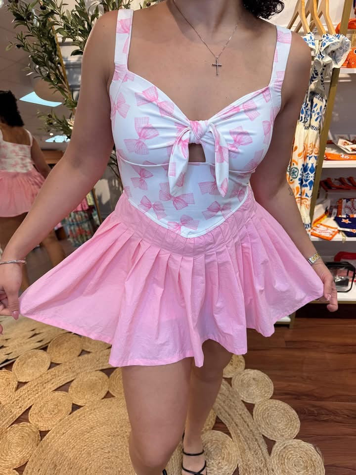 Pink Court Cutie Romper