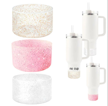 Glitter Silicone Cup Boot Sleeve Cup Accessories