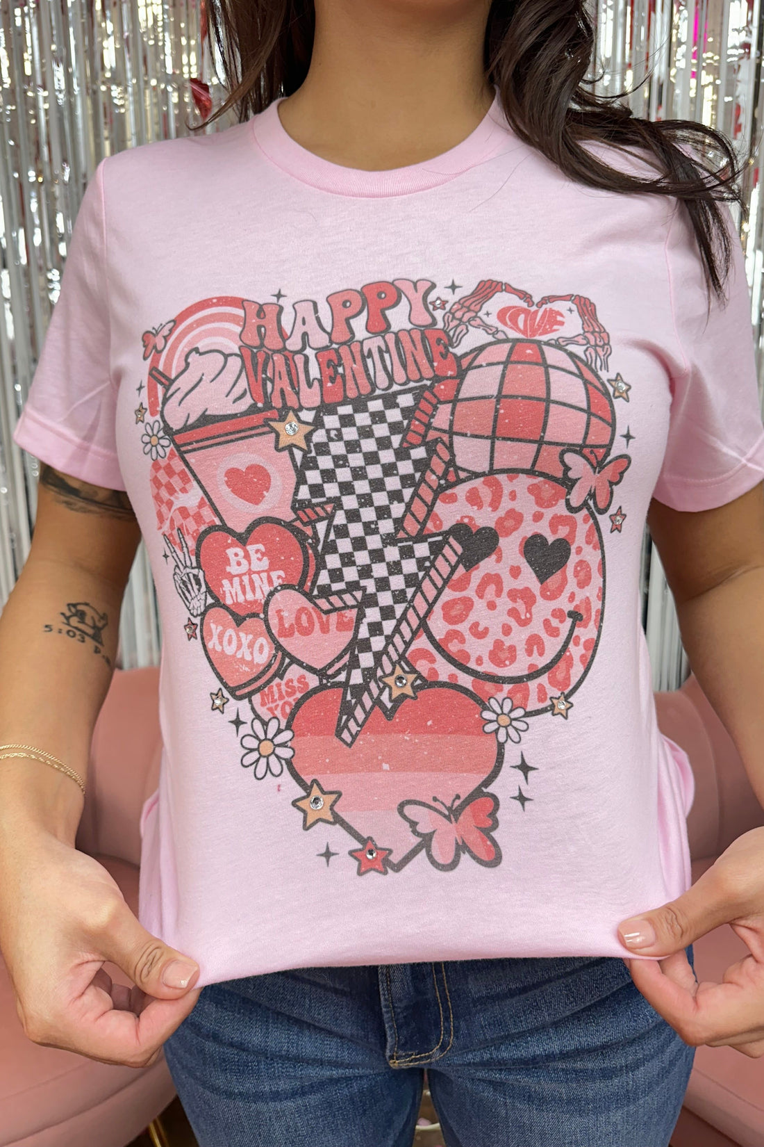 Retro Valentine Graphic Tee