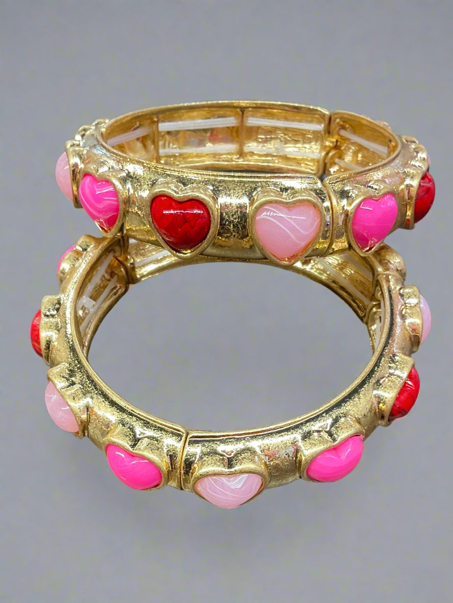 Heart Chunky Bracelet