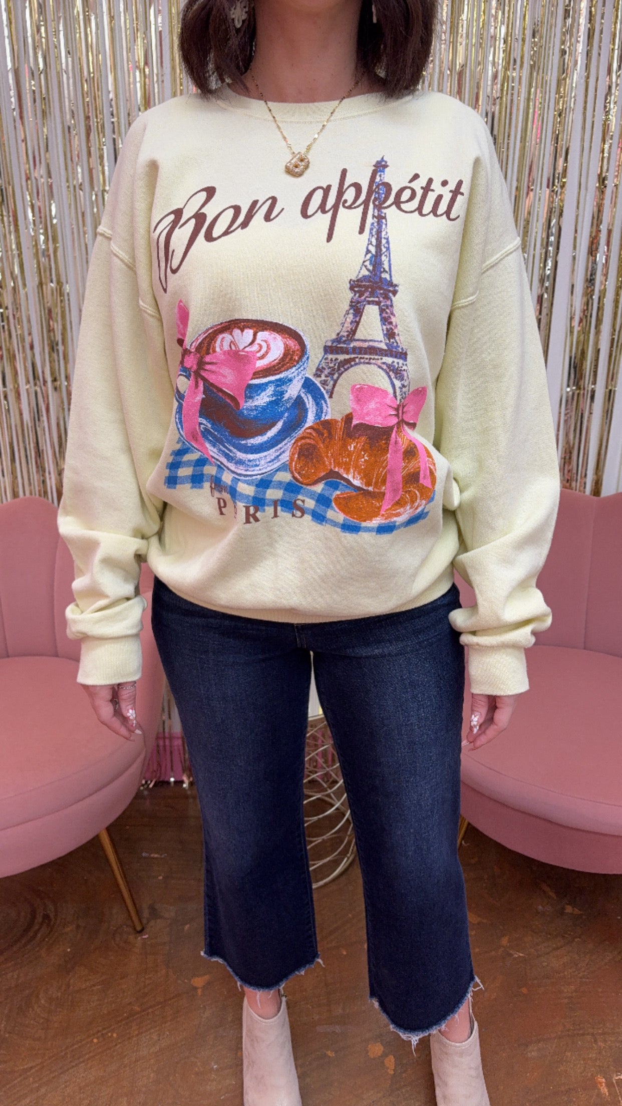 Bon Appetit Paris Sweatshirt