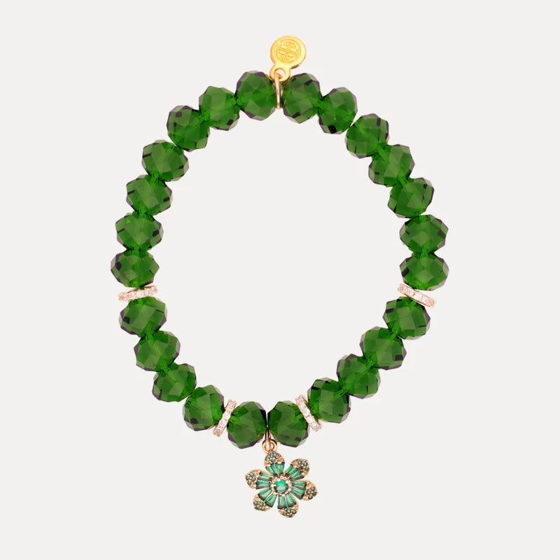BuDhaGirl Fir Crystal Bracelet