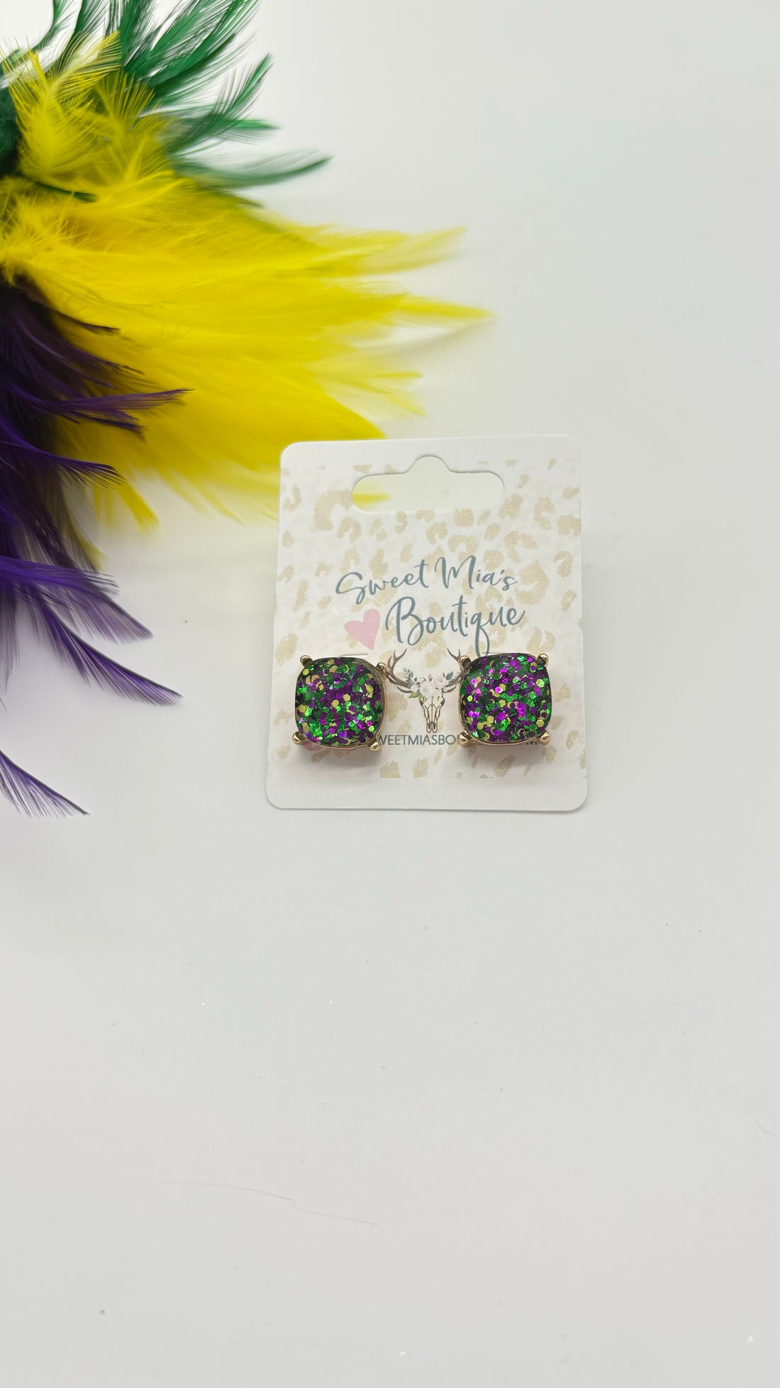 Mardi Gras Earrings '25