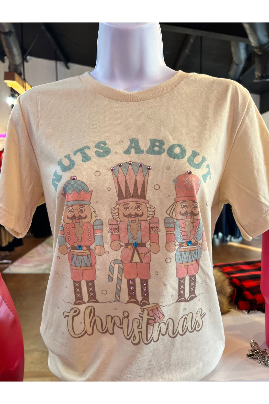 Nuts About Christmas Graphic Tee