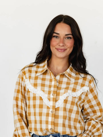 Prairie Patch Pearl Snap Top By Turquoise Haven