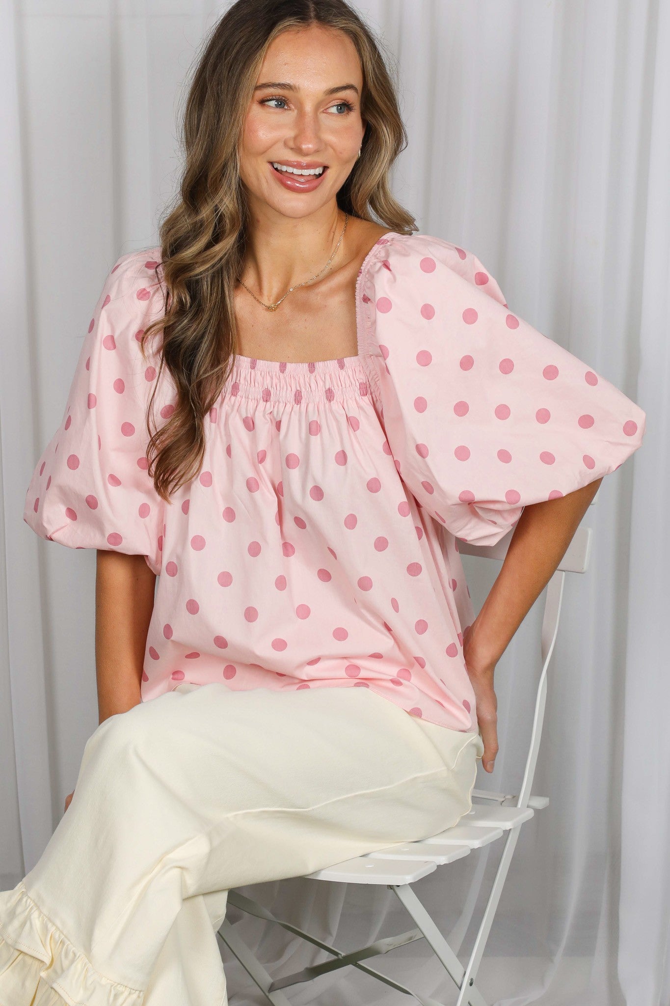 Dot Your Heart Out Top by vine & love