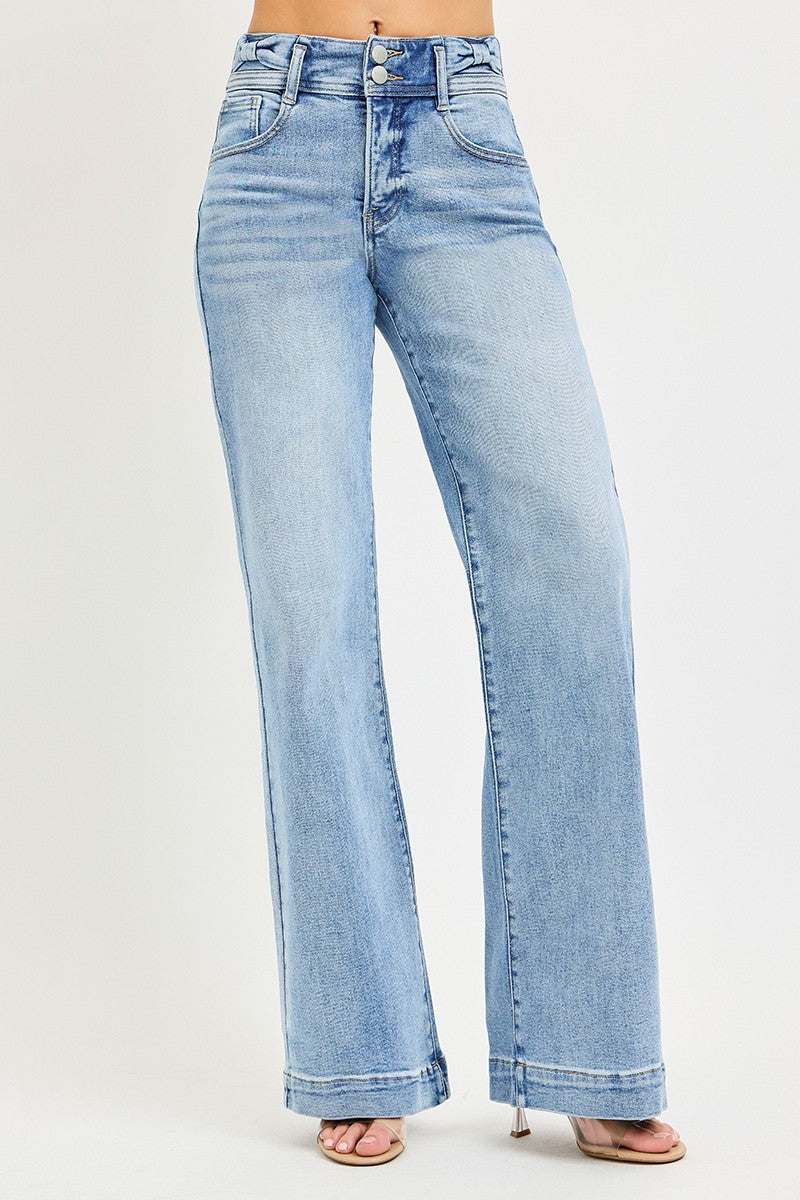 Addison Double Bow Denim By Risen
