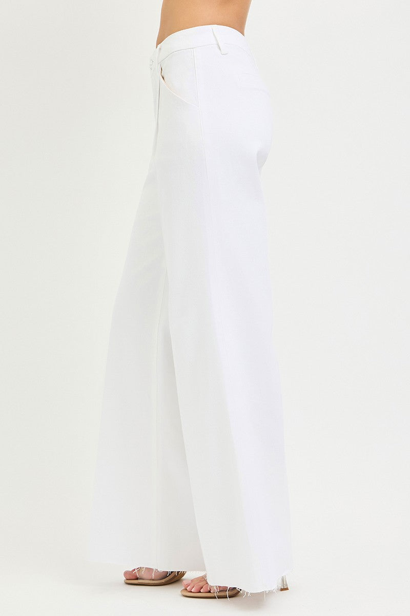 The Ivory Icon Trousers By Risen