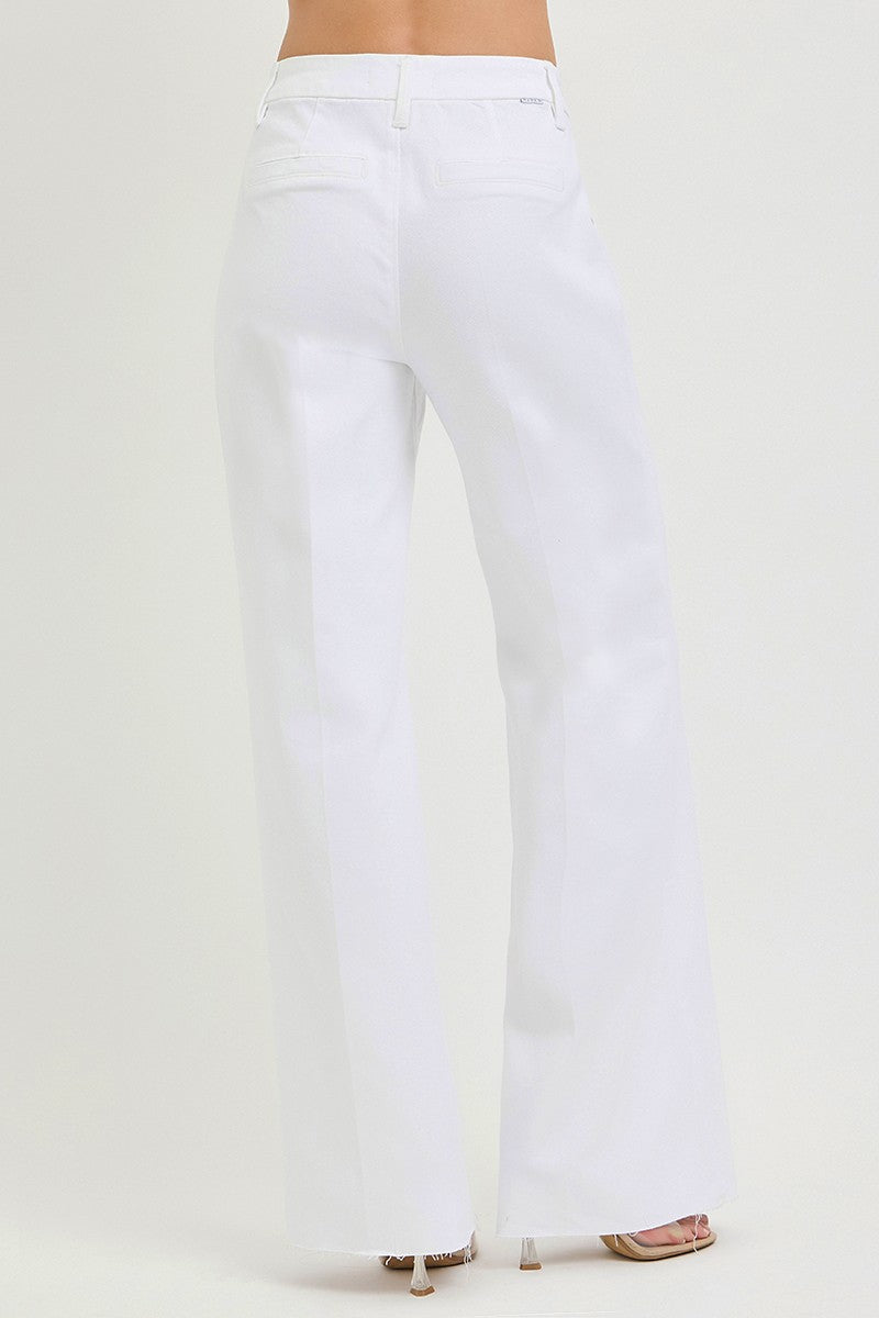 The Ivory Icon Trousers By Risen
