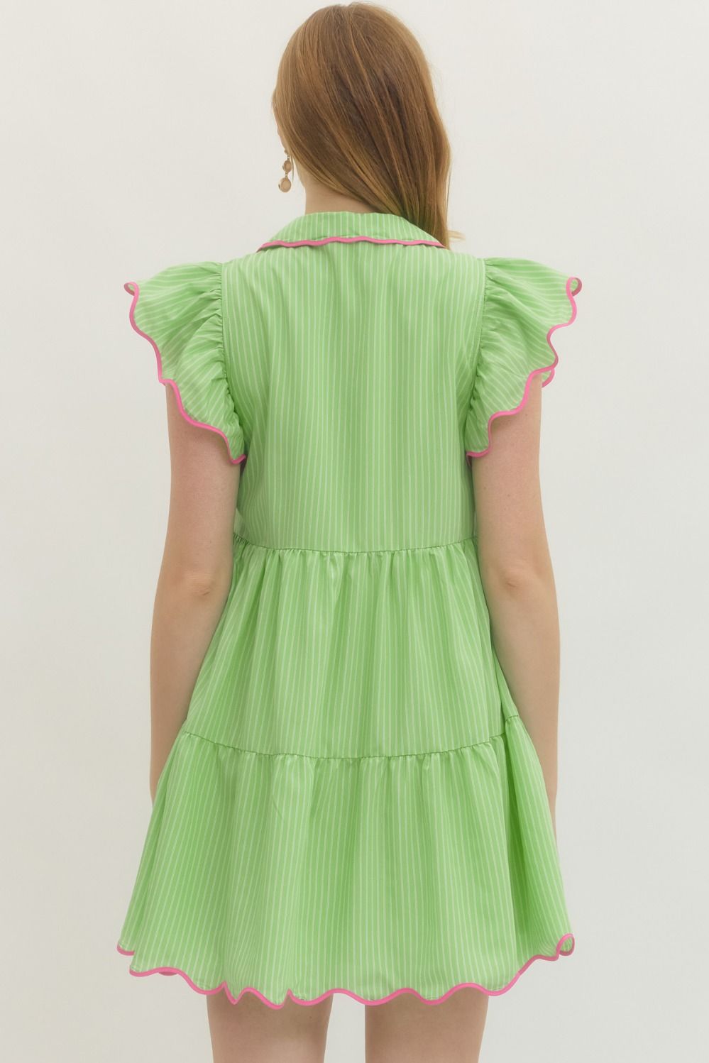 Key Lime Cutie Dress by Entro