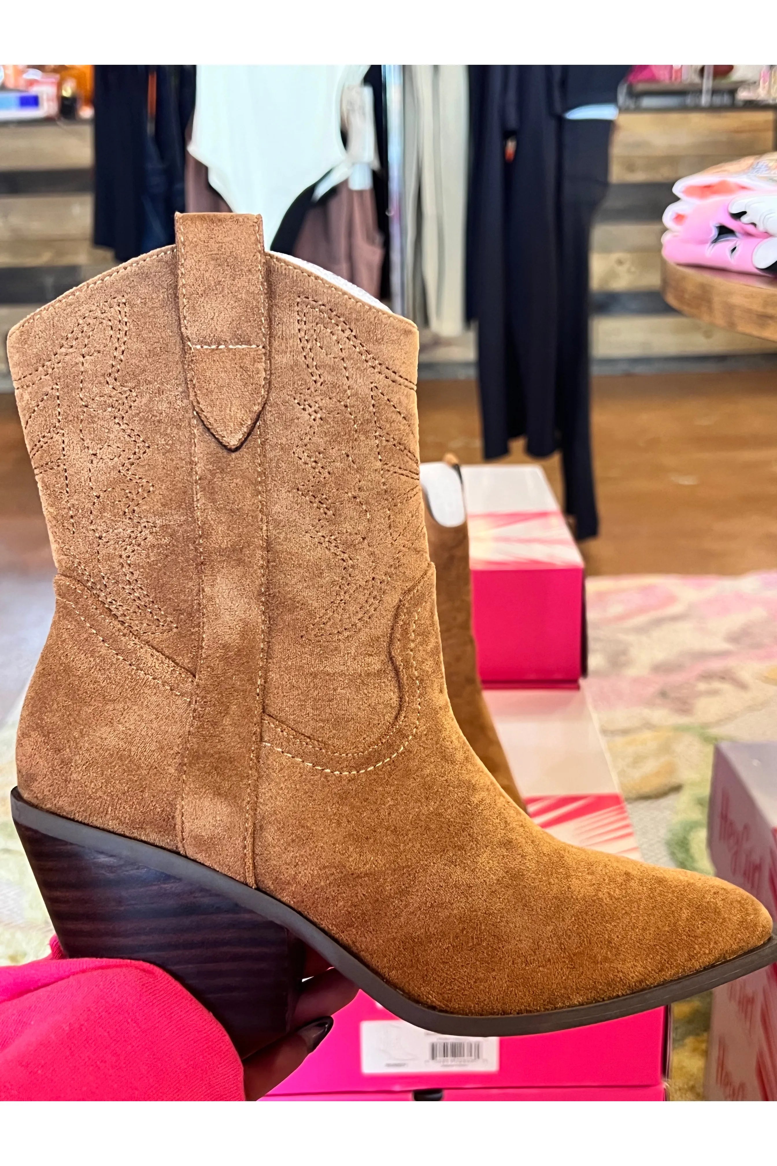 Corky's Rowdy Tobacco Suede