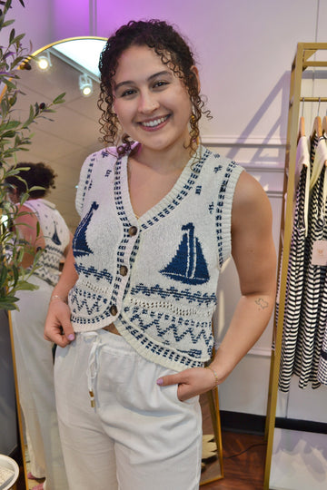 Sail Away Sweetheart Vest By Eesome