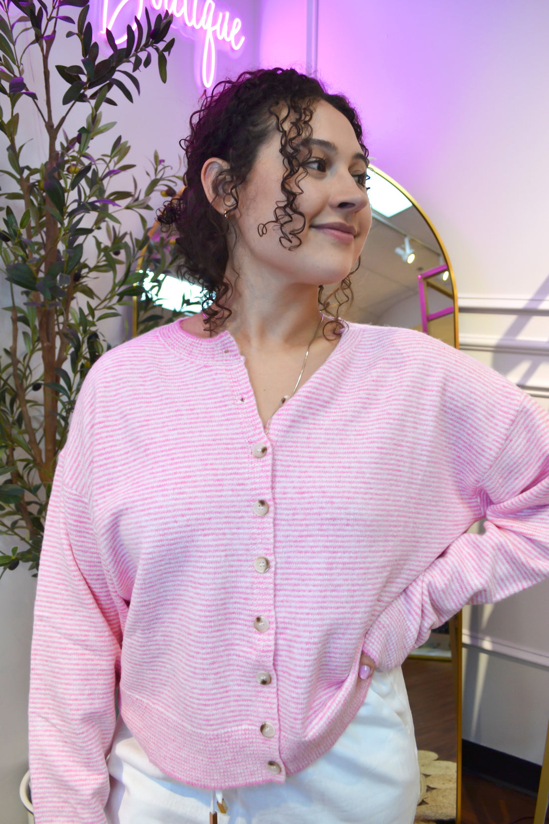 Cotton Candy Coast Cardigan By Wishlist