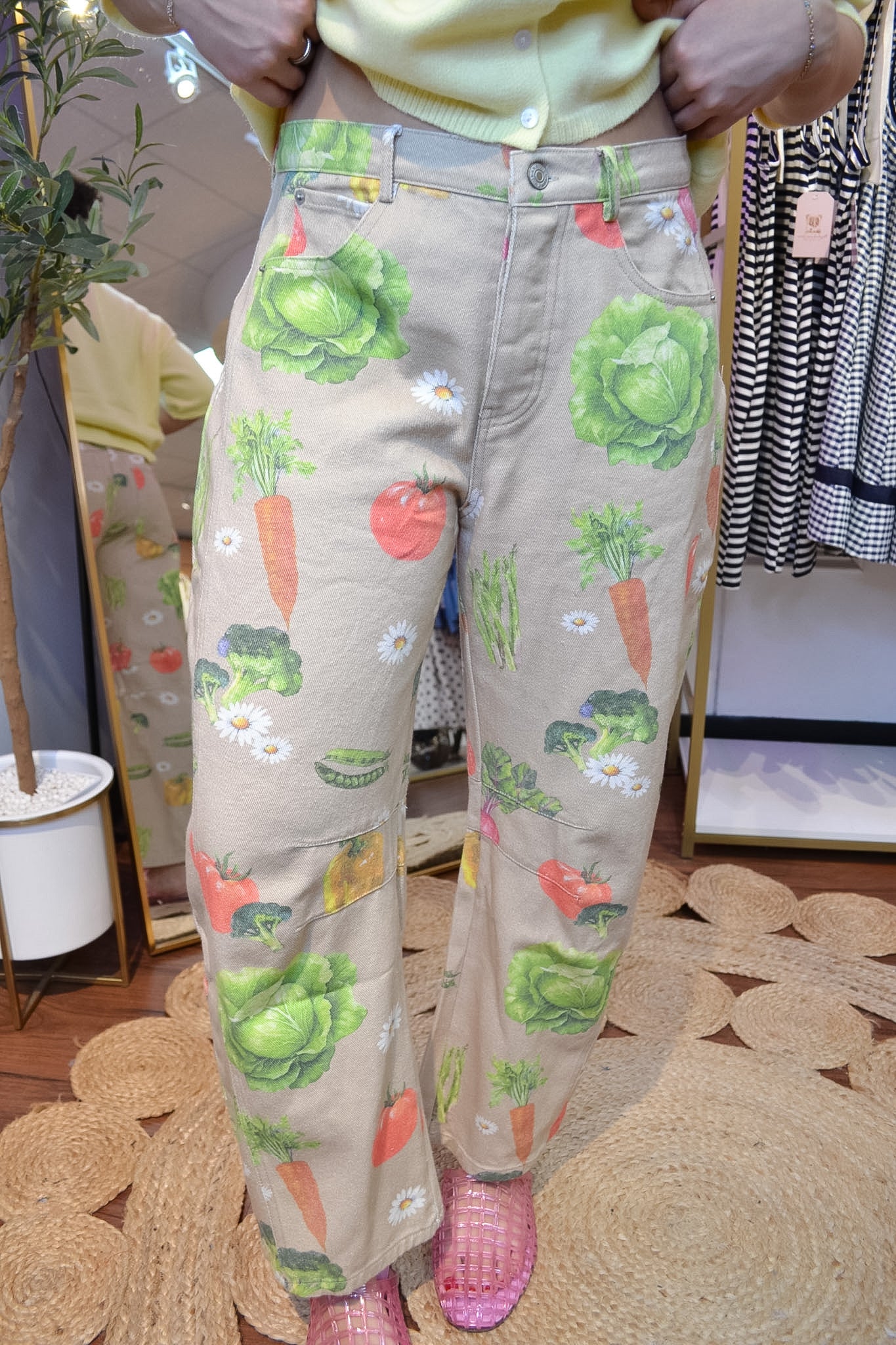 Farmer’s Market Barrel Pants By Eessome