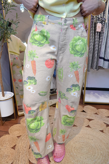 Farmer’s Market Barrel Pants By Eessome