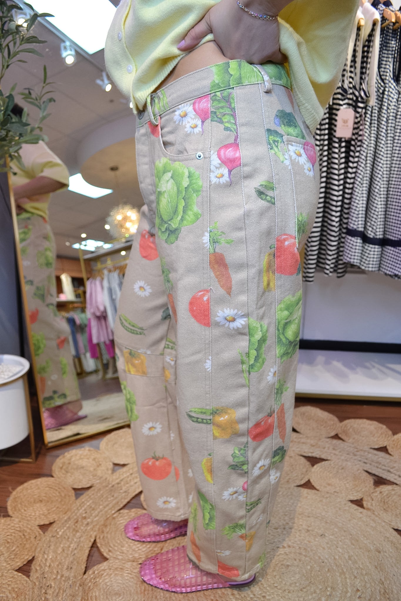 Farmer’s Market Barrel Pants By Eessome