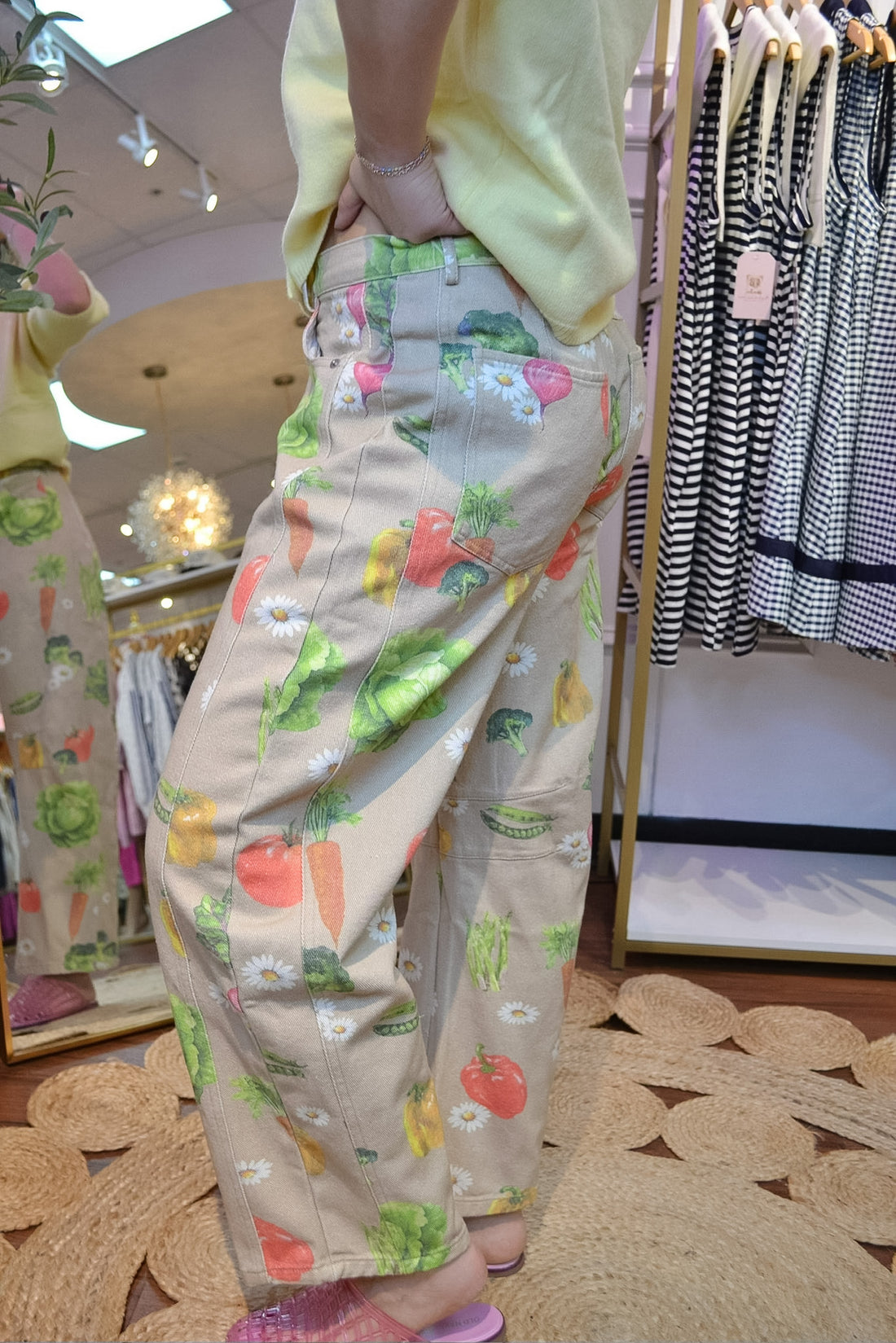 Farmer’s Market Barrel Pants By Eessome